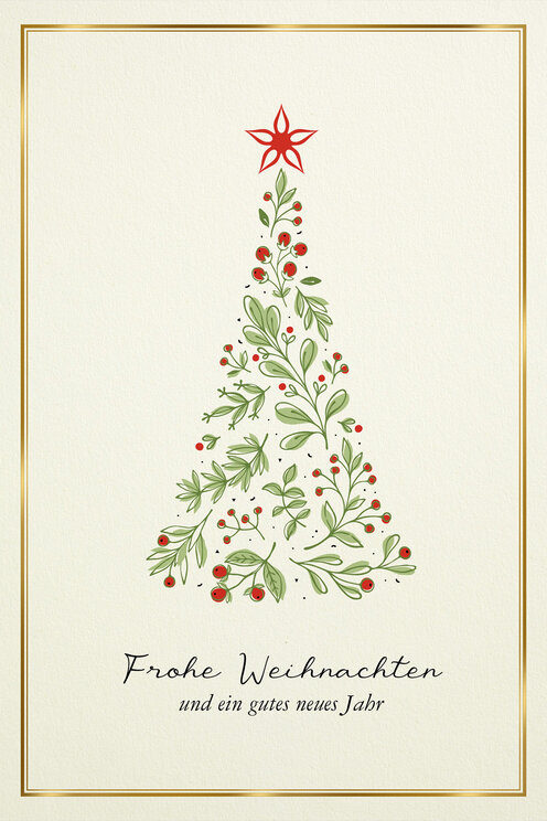 Weihnachtskarte FW18643